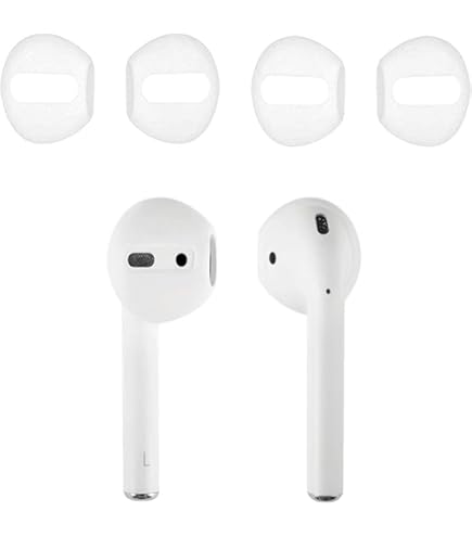 Amazon | AirPods用 イヤホンカバー 2ペア4個入り イヤーピース